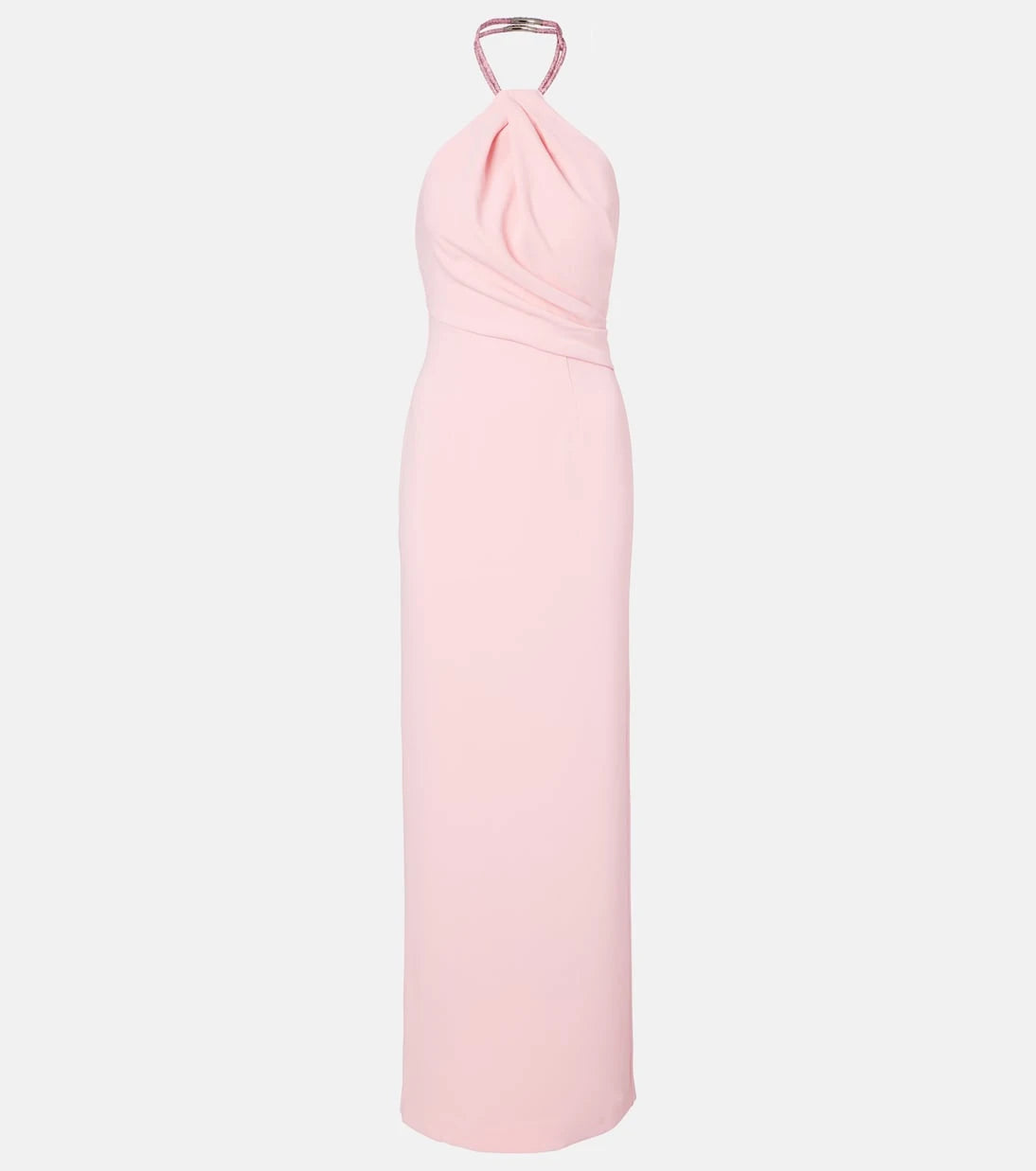 Solace London - Riva embellished halterneck gown
