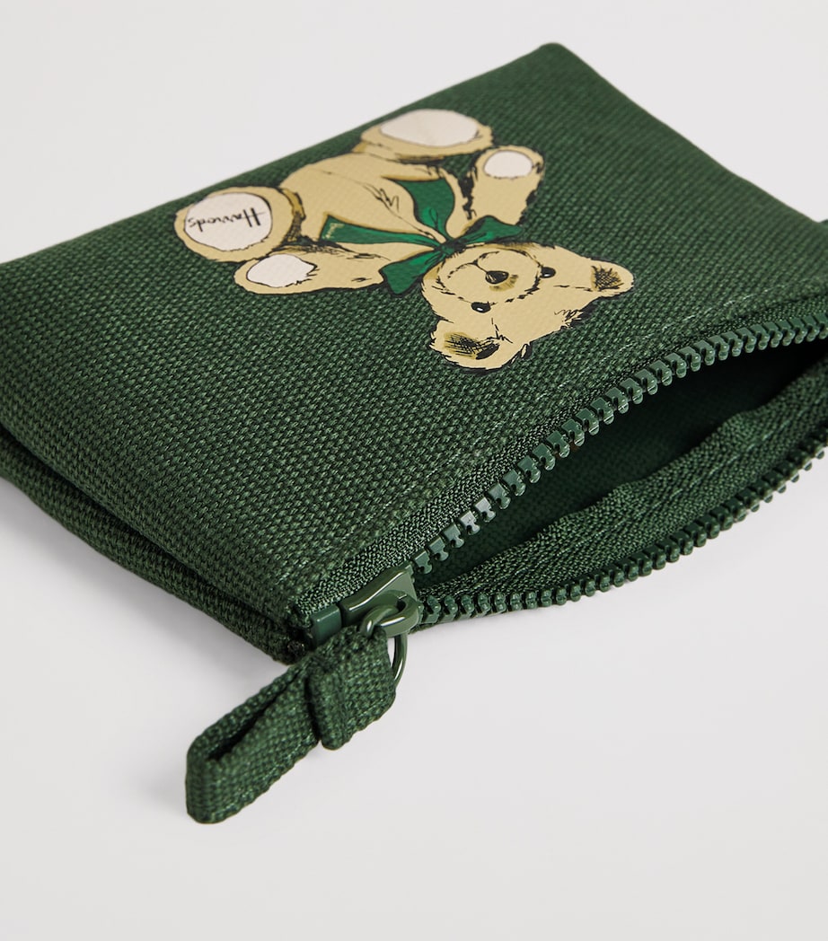 Green Henry Bear Coin Purse