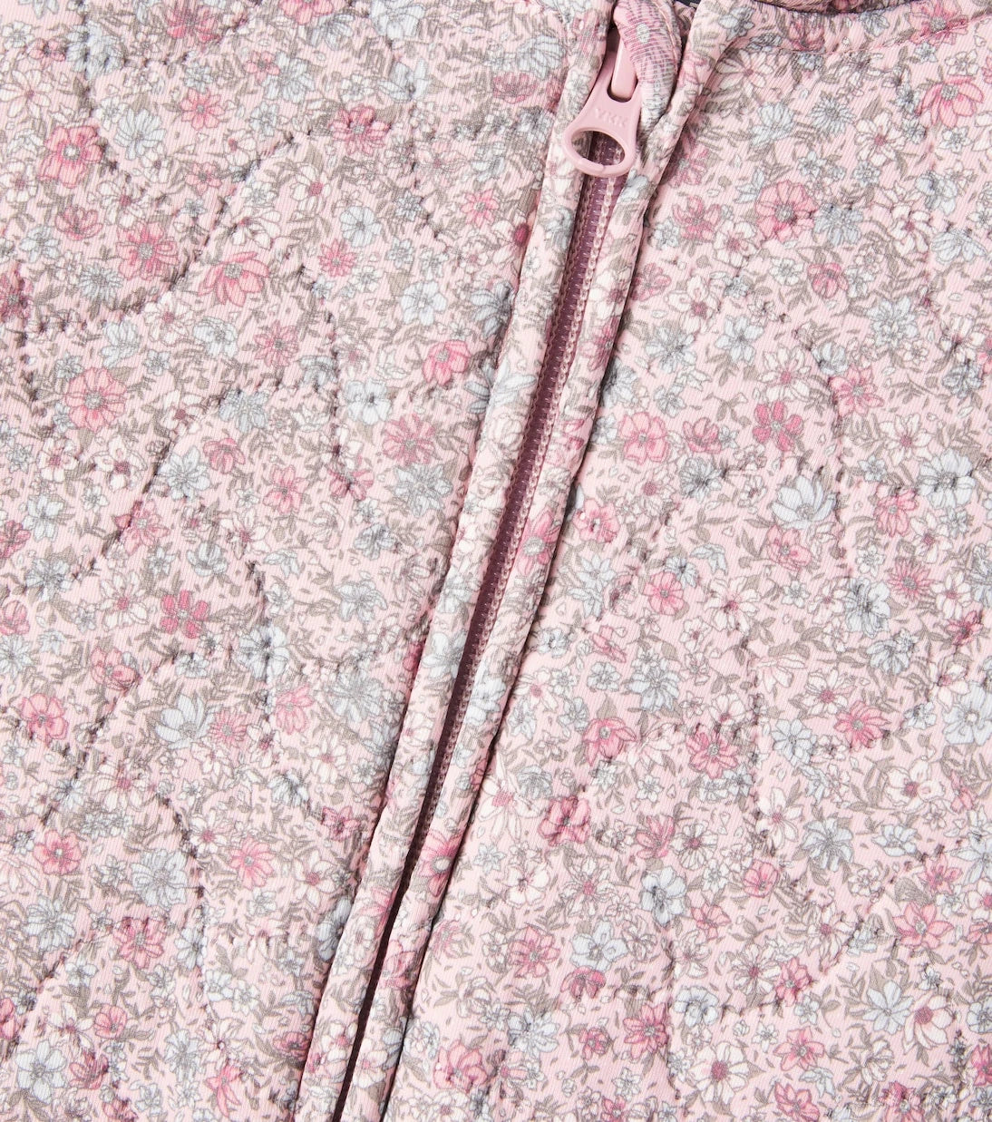 Wheat - Baby Cuddle floral snowsuit