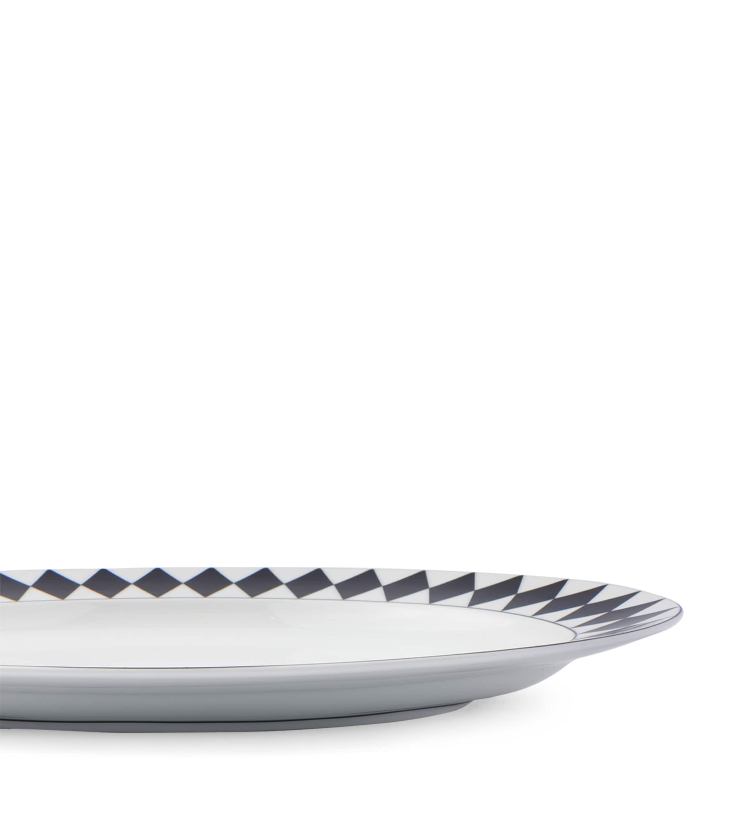 Prada Chequerboard Serving Plate (40cm)