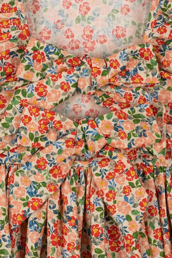 Konges Sløjd CIANNA DRESS GOTS Çocuk Pamuk Elbise