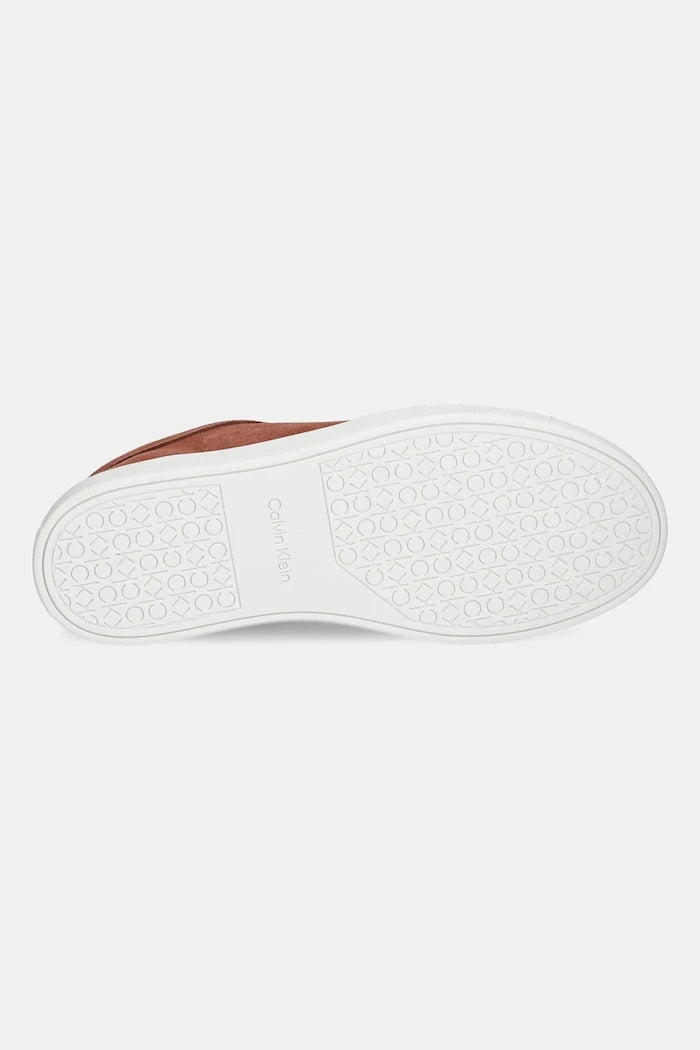 Велурени маратонки Calvin Klein CLEAN CUP LOW LACEUP OXF SU