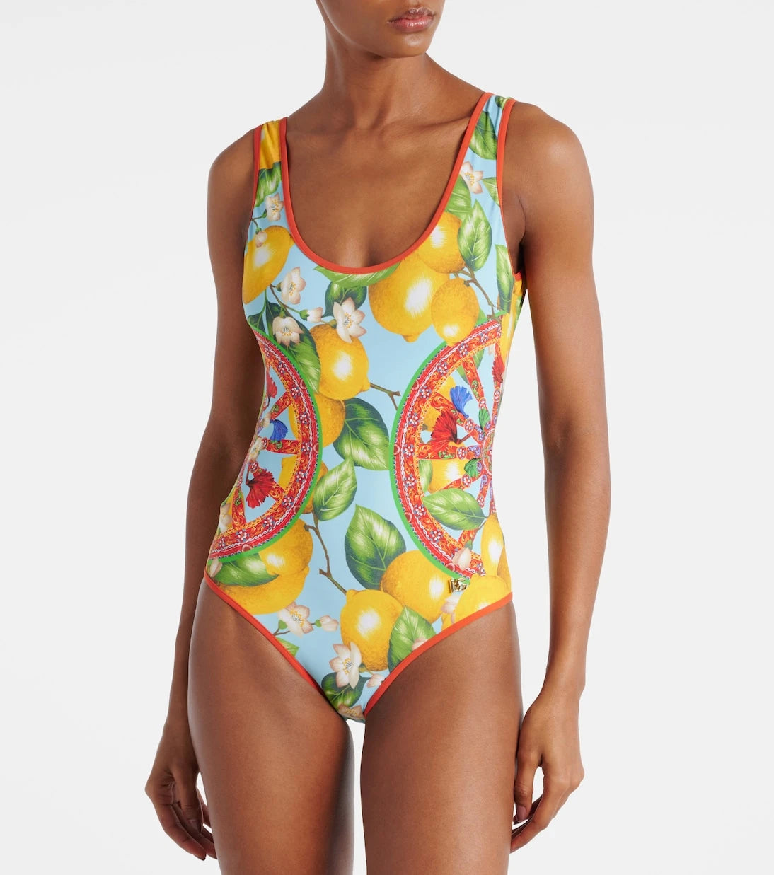Dolce&Gabbana - Printed swimsuit