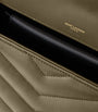Saint Laurent Green Medium Loulou Shoulder Bag