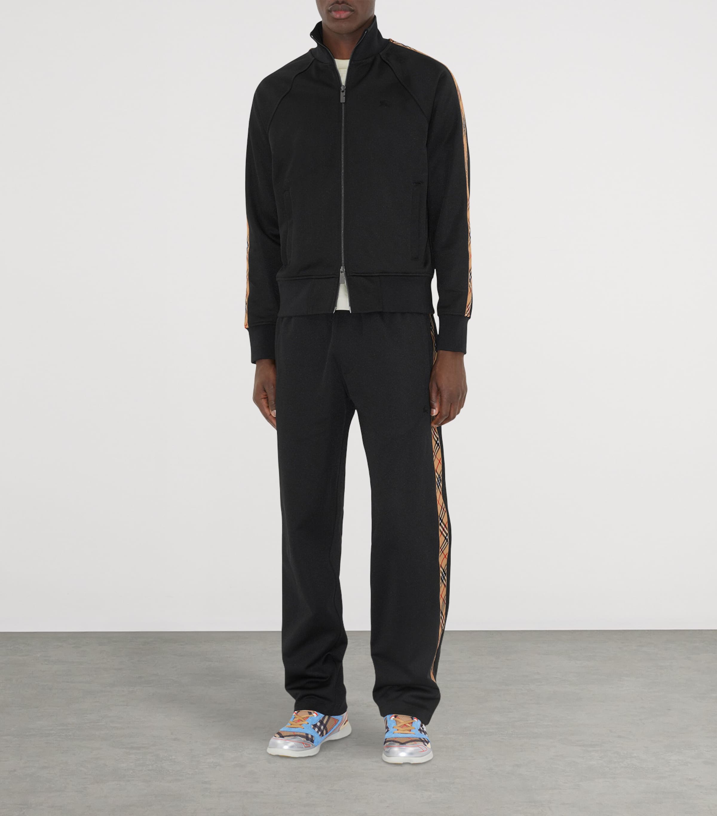 Check-Trim Track Pants