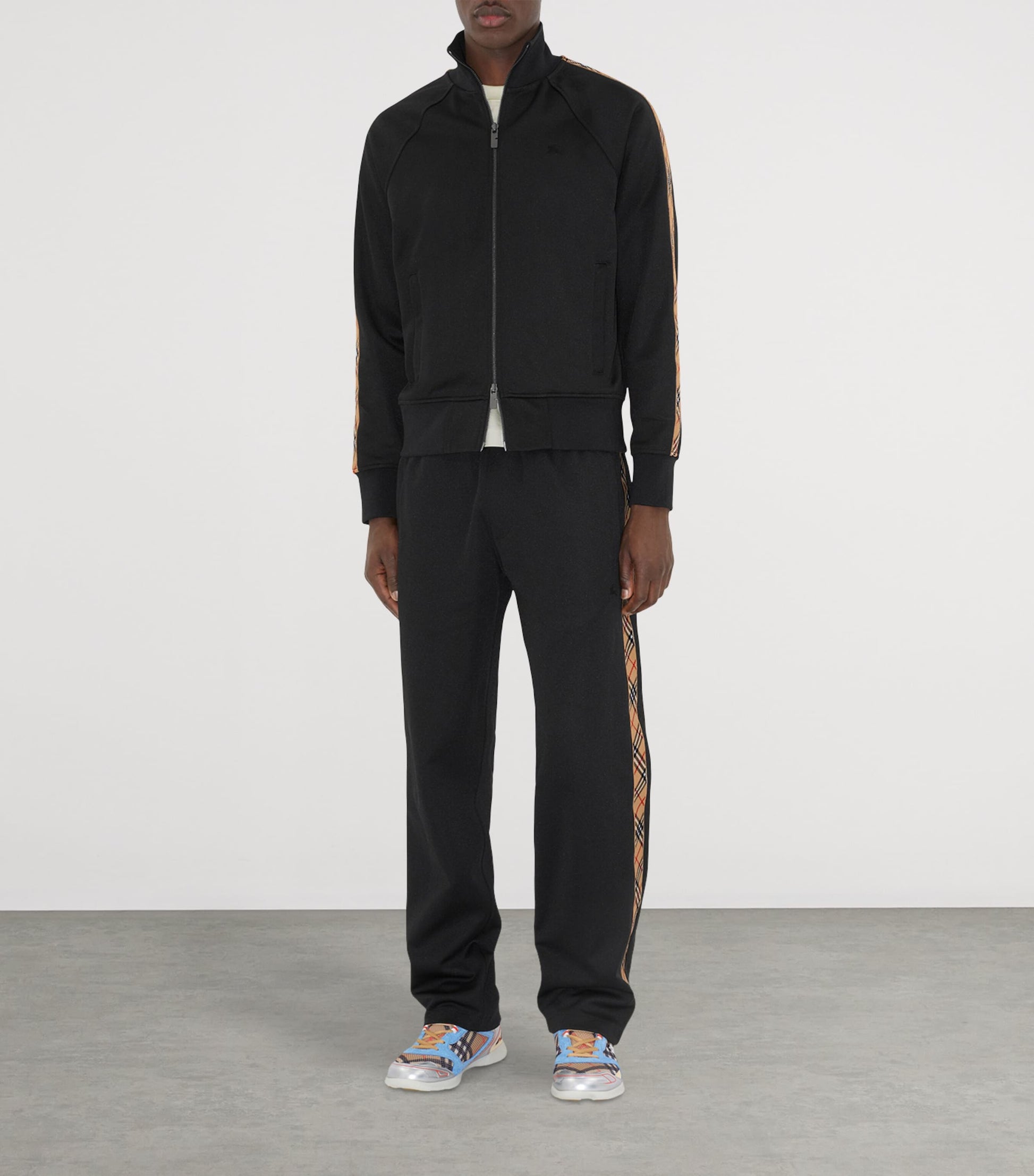 Check-Trim Track Pants