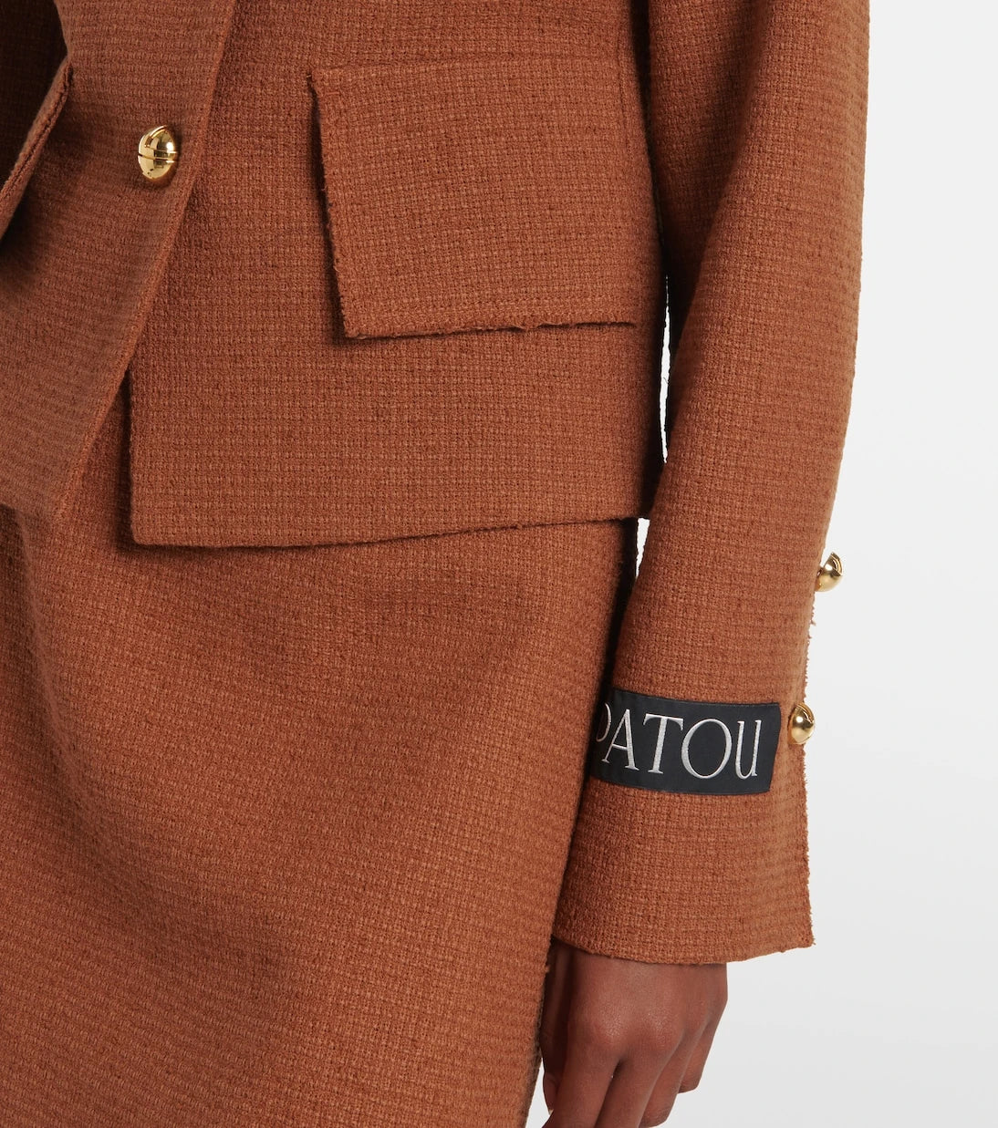 Patou - Iconic wool and cotton-blend jacket