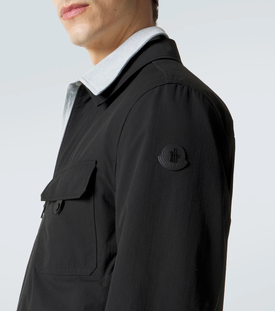 Moncler - Seersucker overshirt