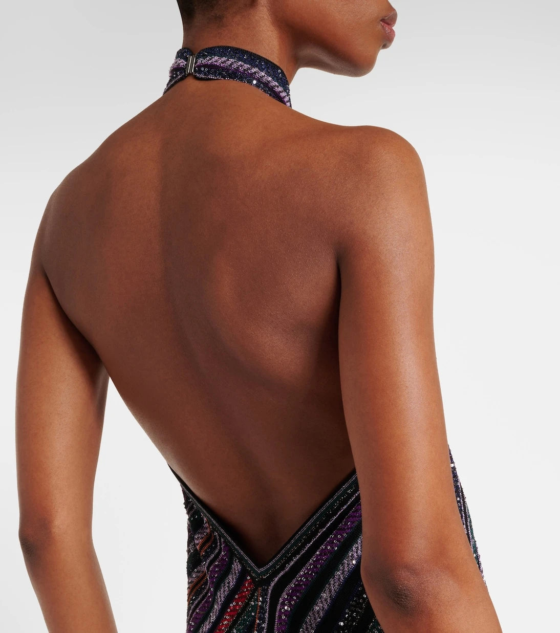 Missoni - Sequined striped gown