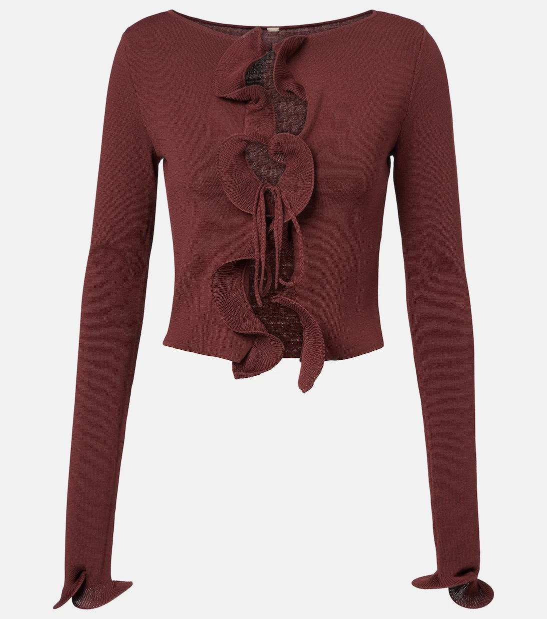 Same - Knitted ruffled top