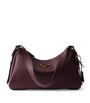 Prada Burgundy Medium Calf Leather Aimée Shoulder Bag