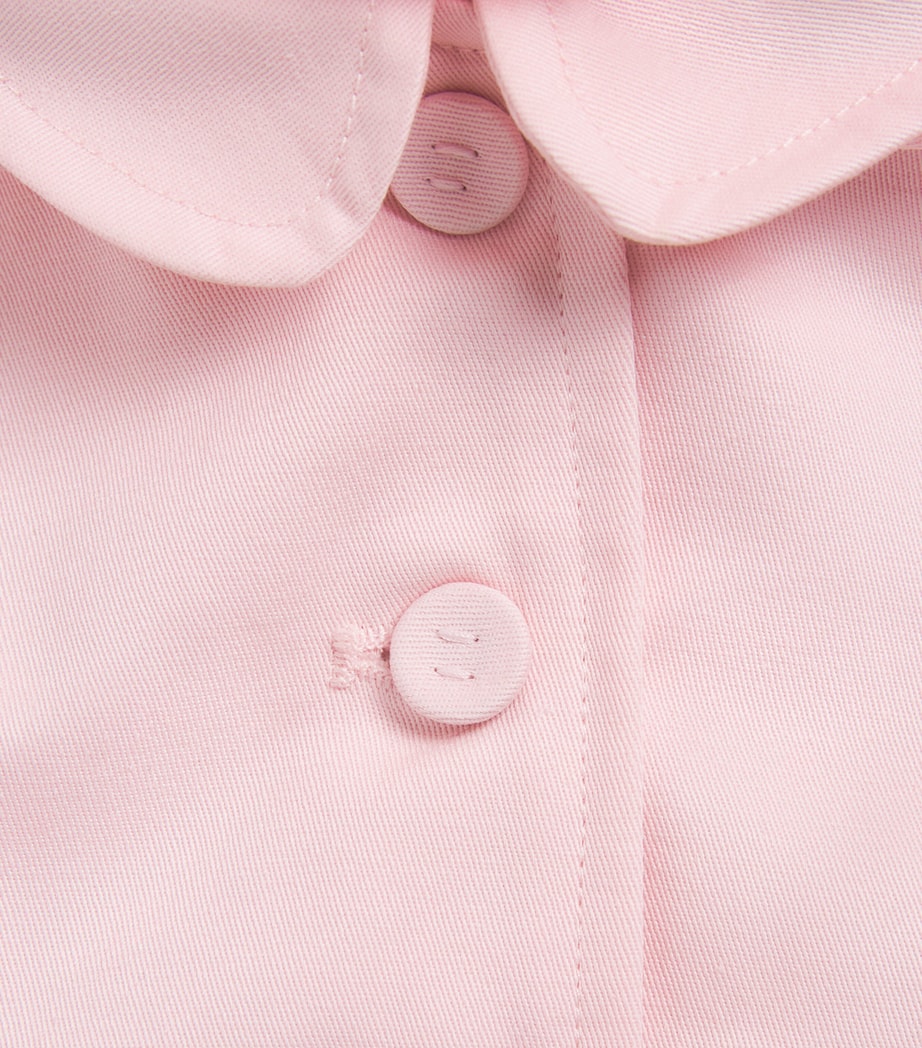 Twill Hooded Trench Coat (3 Months - 4 Years)