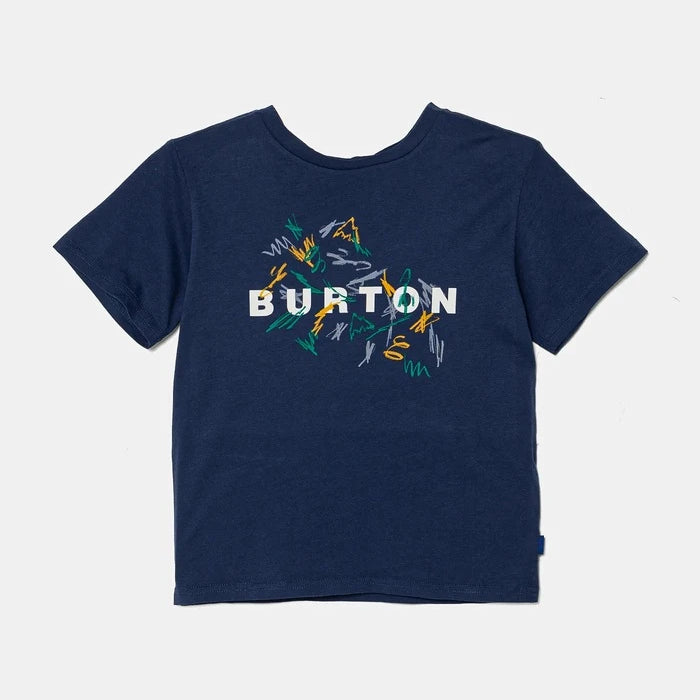 Детска памучна тениска Burton SCRIBBLE