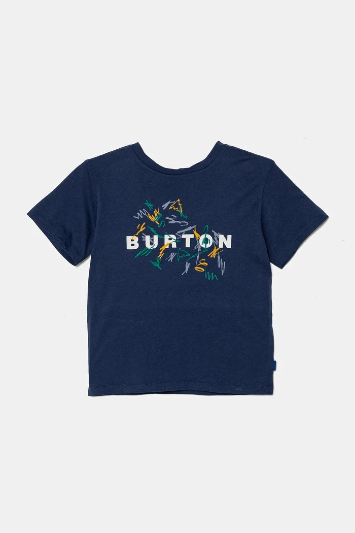 Детска памучна тениска Burton SCRIBBLE