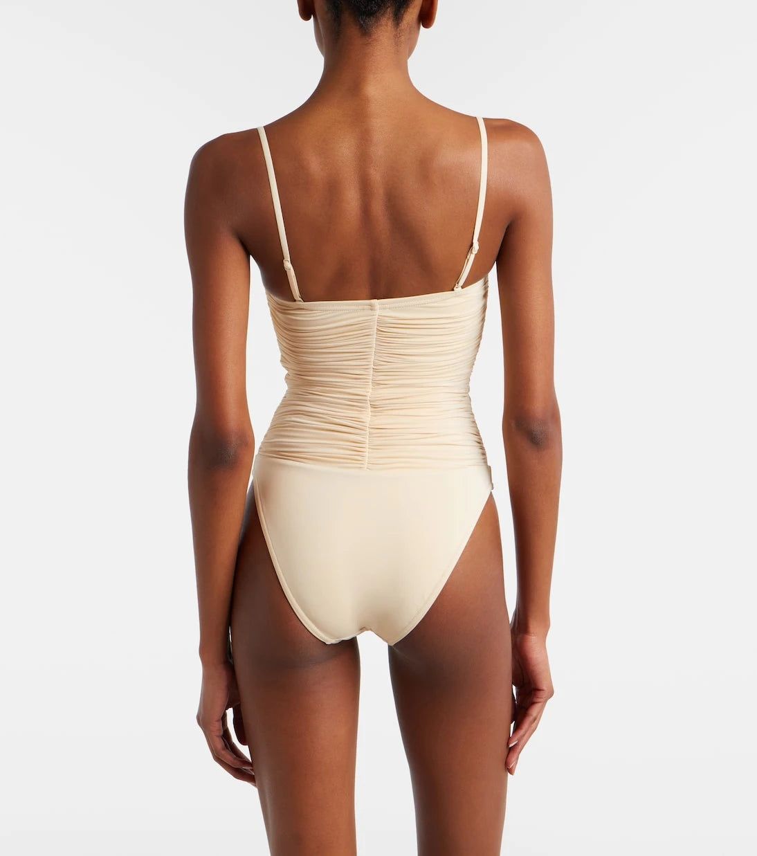 Zimmermann - Como kurdele detaylı, drape mayo