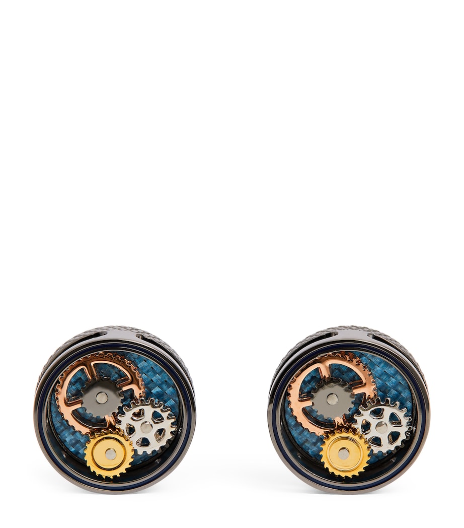 Circle Gear Cufflinks