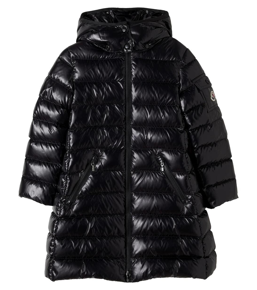 Moncler Enfant - Moka quilted down coat