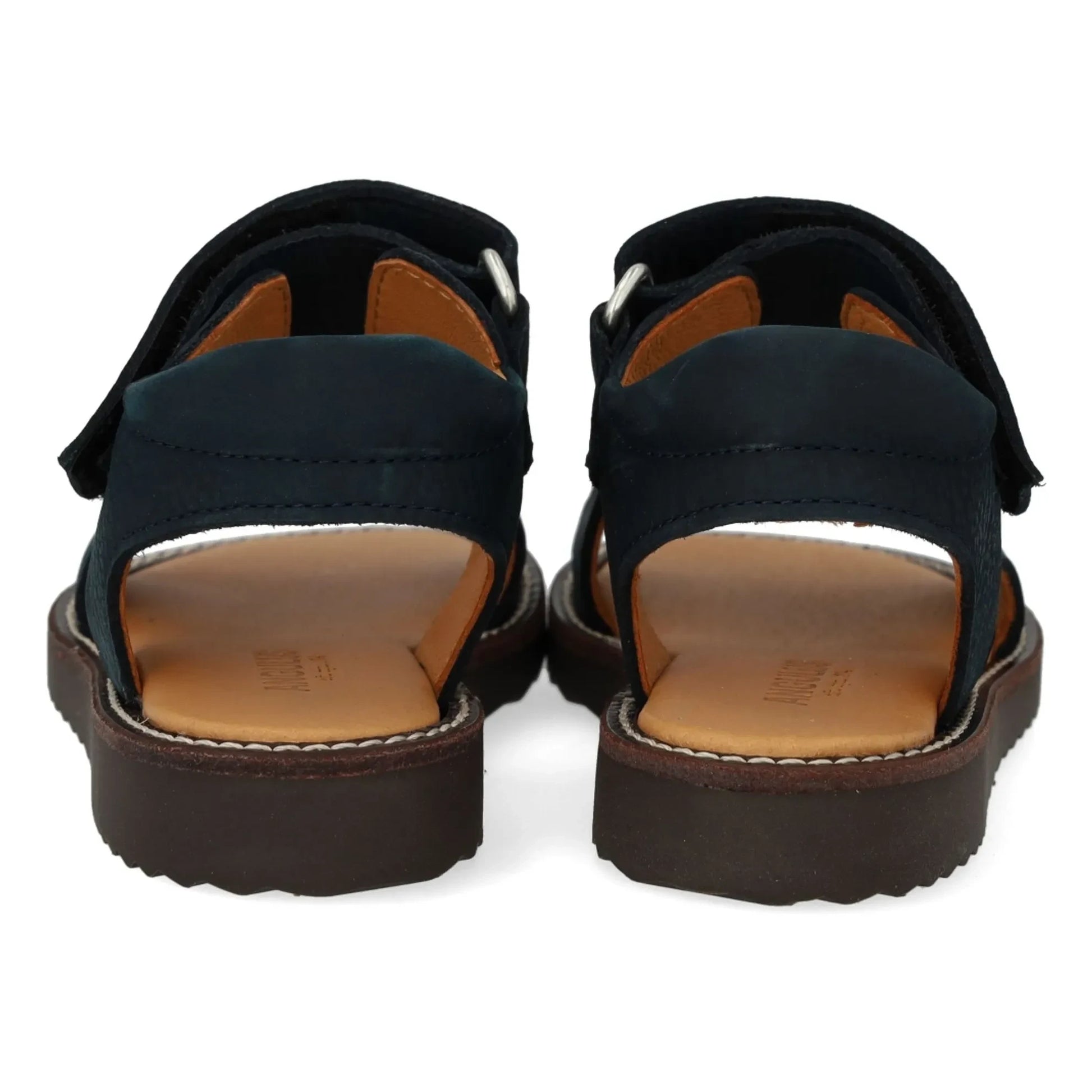 Angulus - Double Scratch Nubuck Sandals | Navy blue