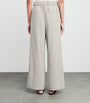 Grey Wide-Leg Kayson Trousers