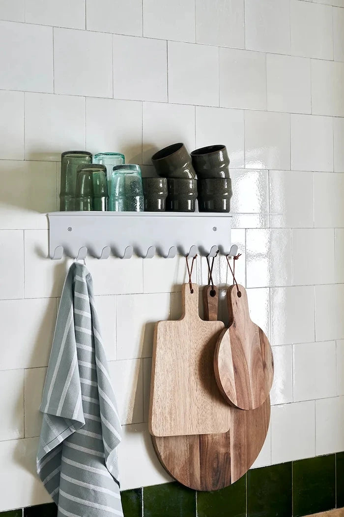Raflı Duvar Askılığı House Doctor HDBook 18 x 60 cm
