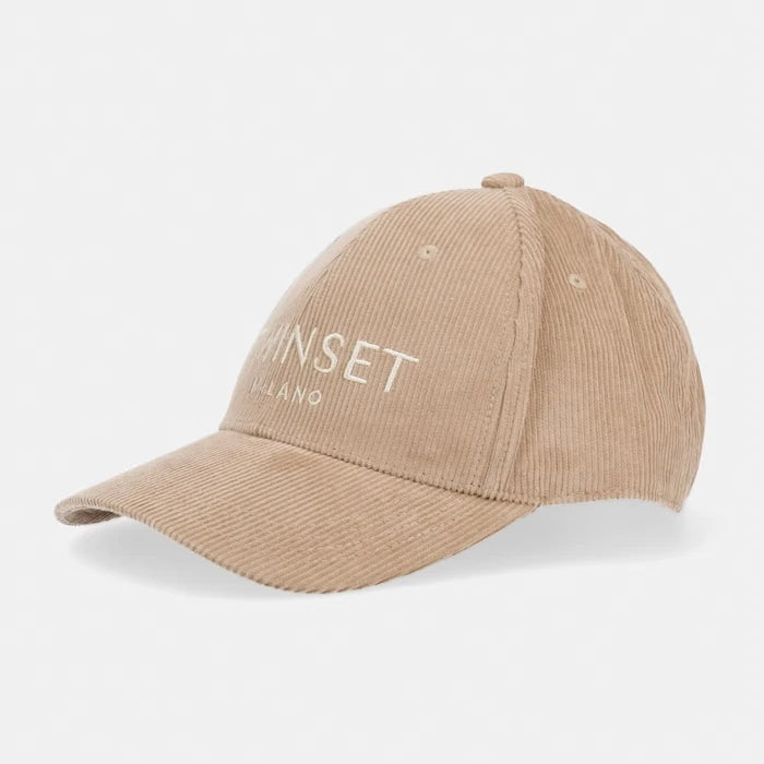 Twinset kadın kot kumaş vizörlü şapka