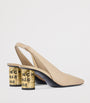 Givenchy Leather Tape Slingback Pumps 65