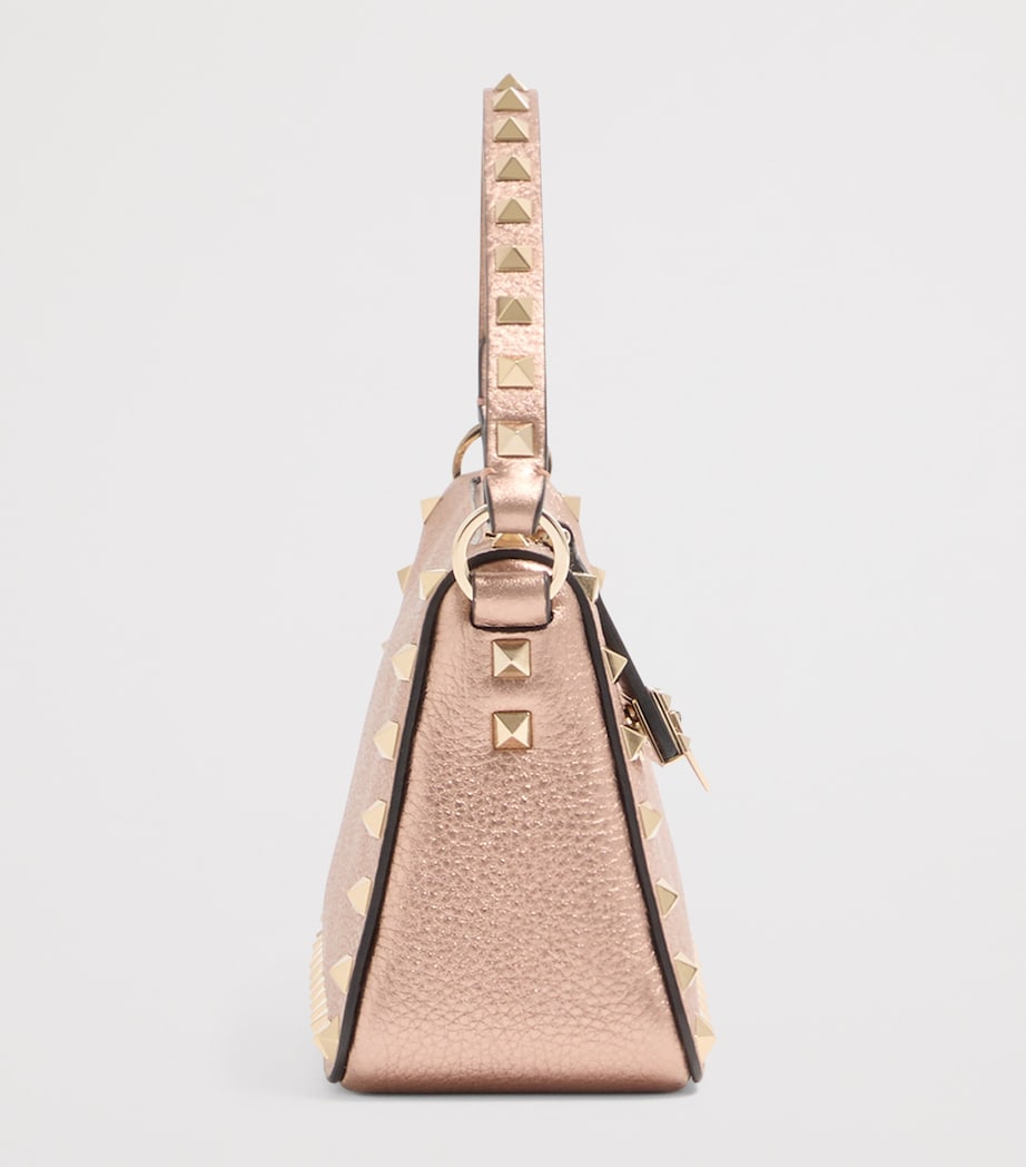 Small Leather Rockstud Shoulder Bag