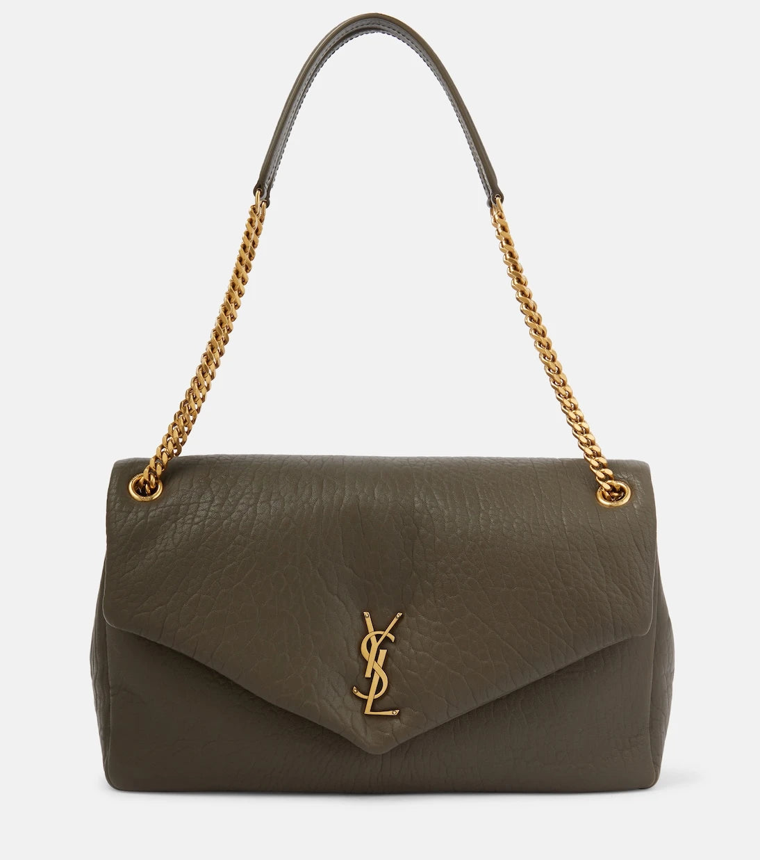 Saint Laurent - Calypso Large leather shoulder bag