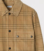 Burberry Beige Corduroy Check Overshirt