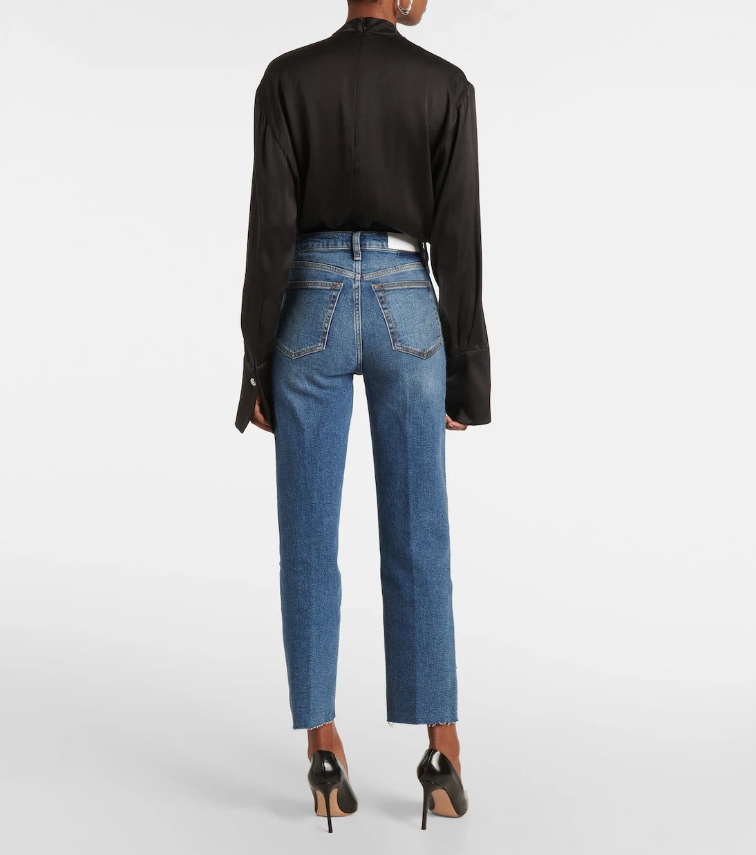 Re/Done - 70s Stove Pipe straight jeans