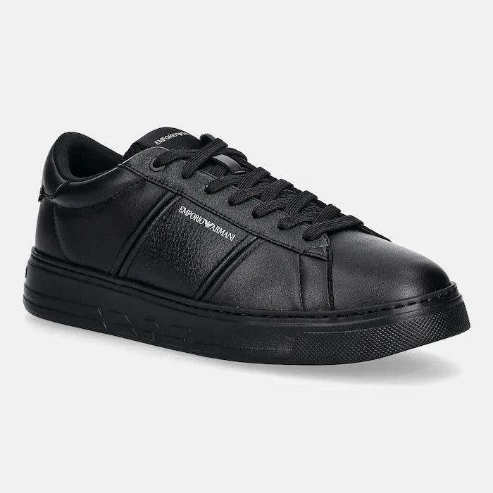 Кожени маратонки Emporio Armani