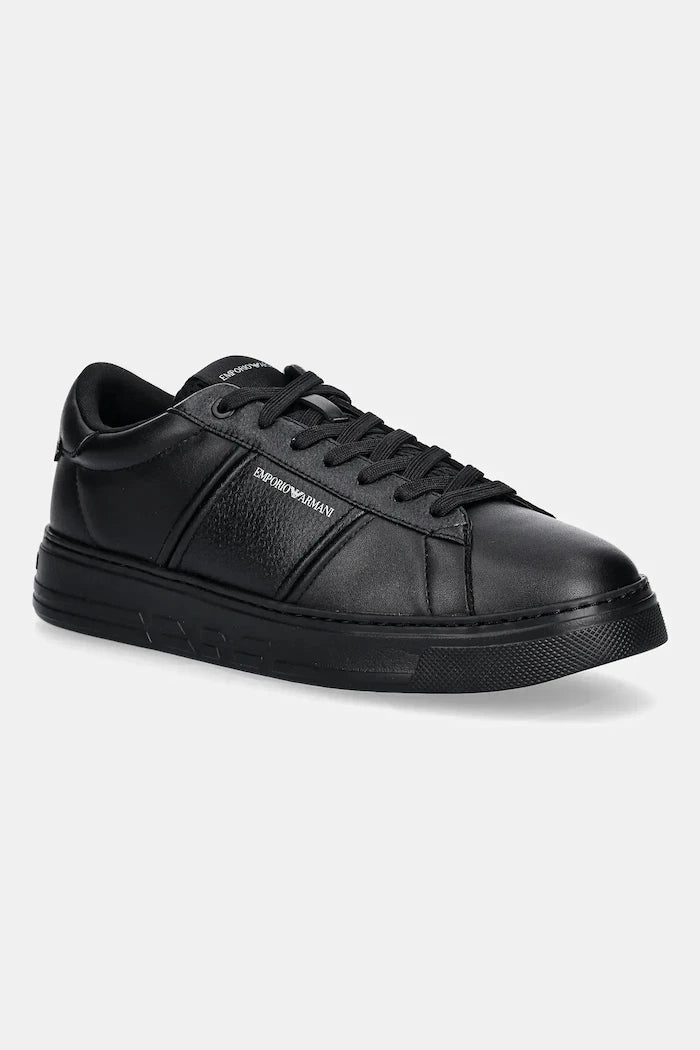 Кожени маратонки Emporio Armani