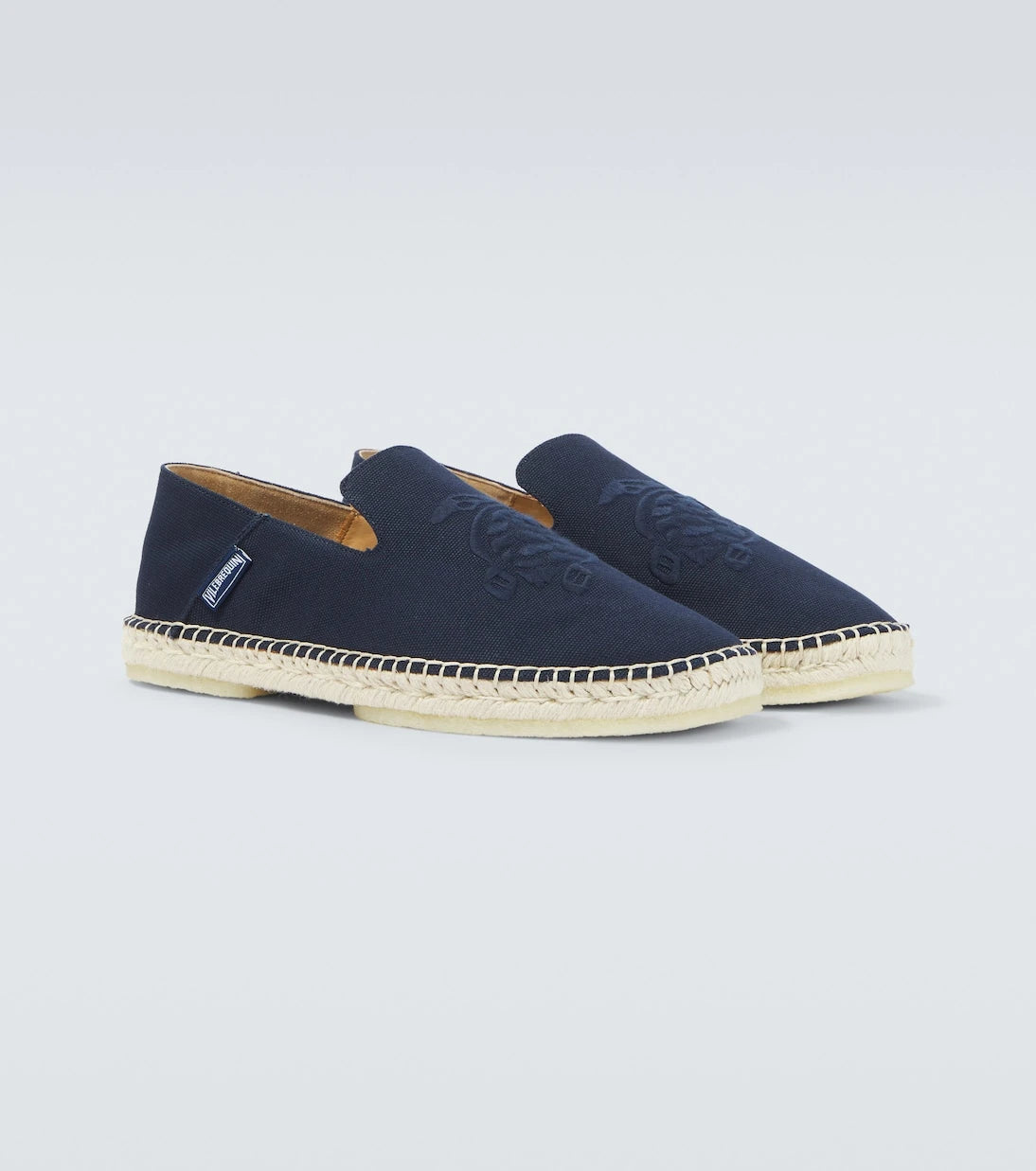 Vilebrequin - Embroidered canvas espadrilles