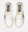Golden Goose White Leather Ball Star Low-Top Sneakers