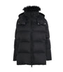Black Down-Mink Technical Puffer Jacket (76cm)