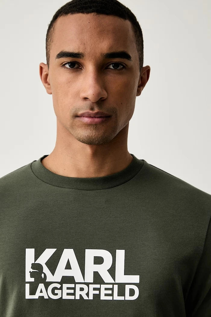 Karl Lagerfeld erkek pamuklu tişört