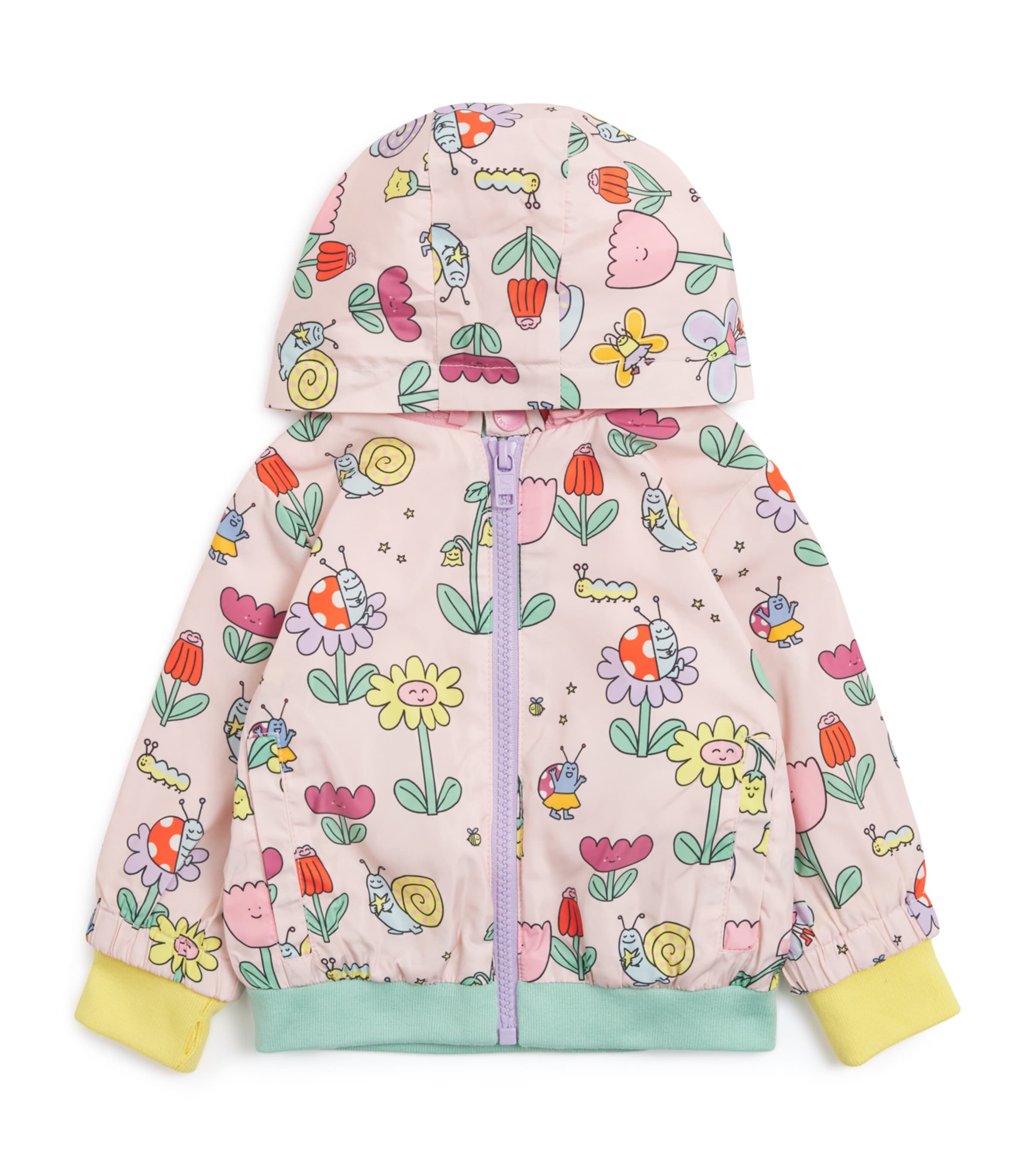 Stella McCartney Kids Floral Print Raincoat (6 Months-3 Years)