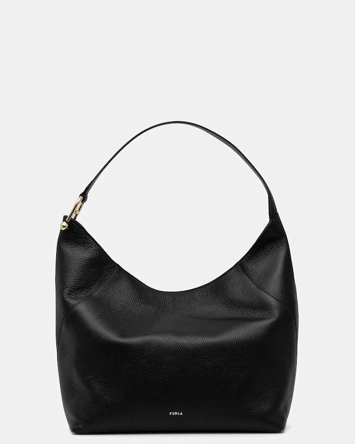 Кожена чанта Furla Lara L Hobo