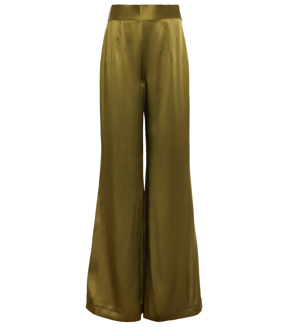 Galvan - Escape Lido satin palazzo pants