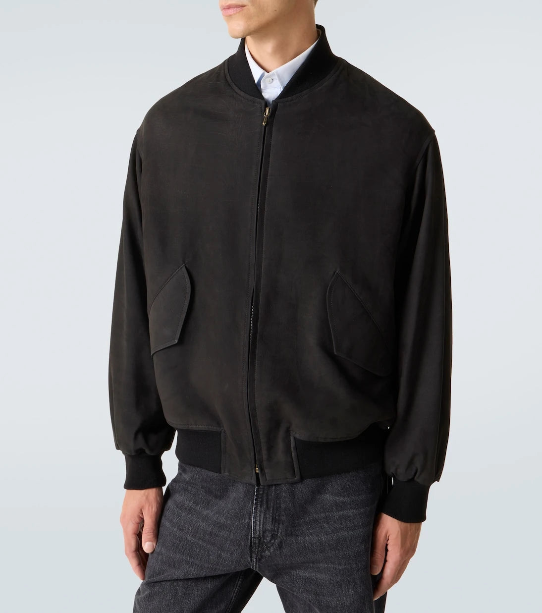 A.Presse - Suede blouson jacket