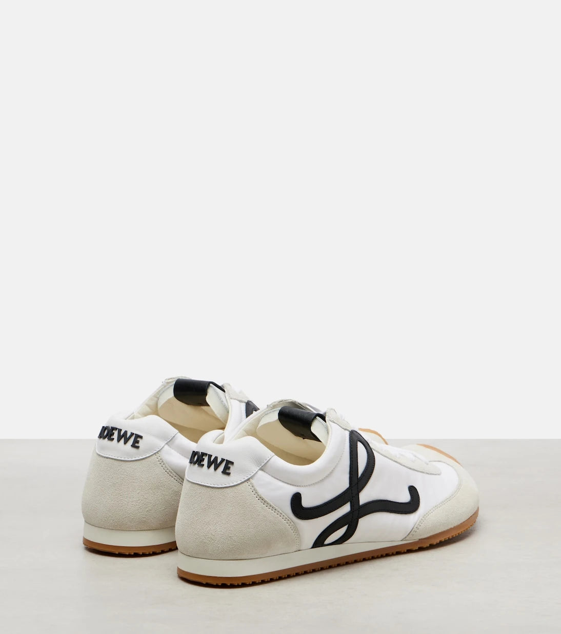 Loewe - Ballet Runner 2.0 suede-trimmed sneakers