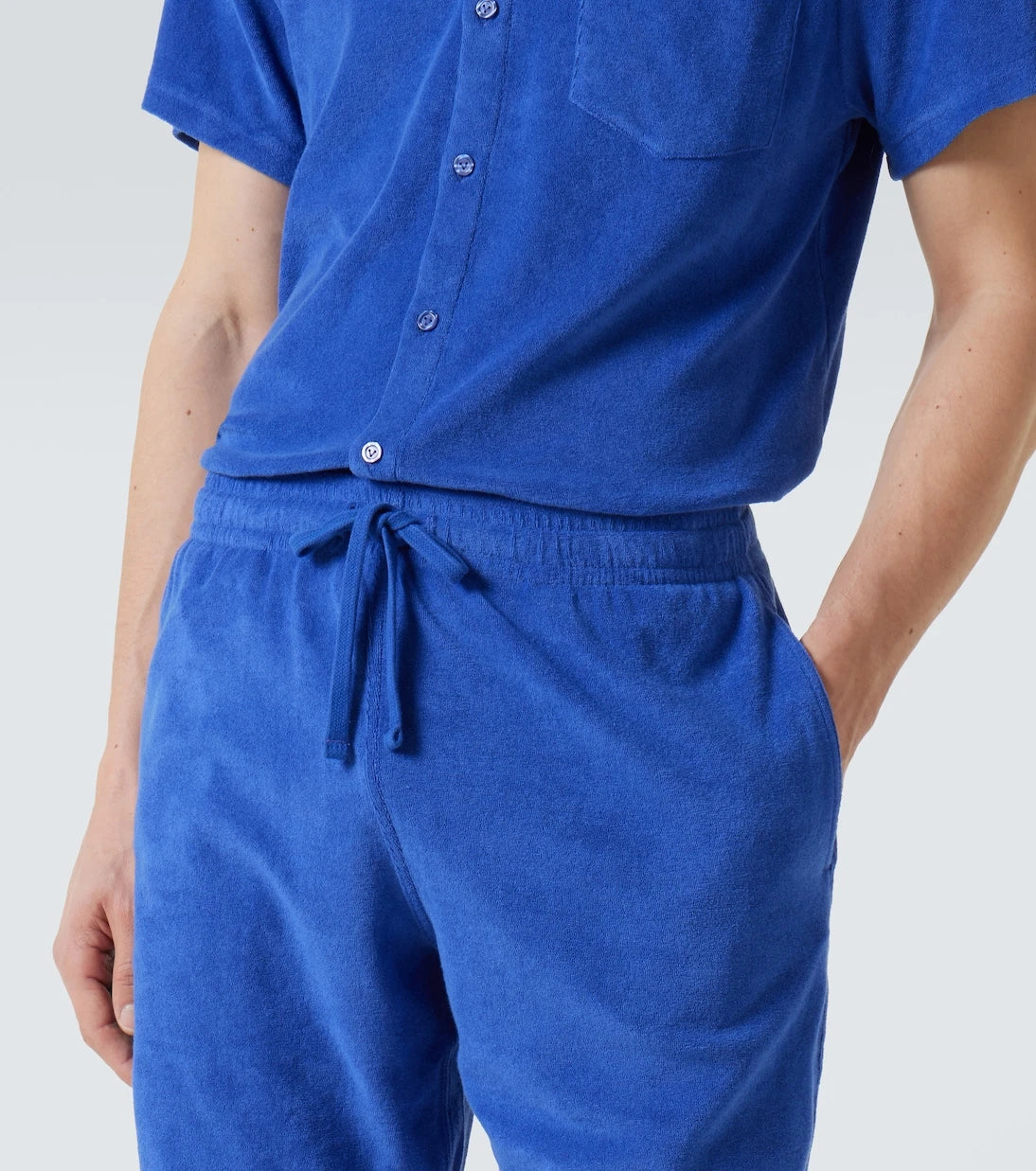 Vilebrequin - Cotton-blend terry Bermuda shorts