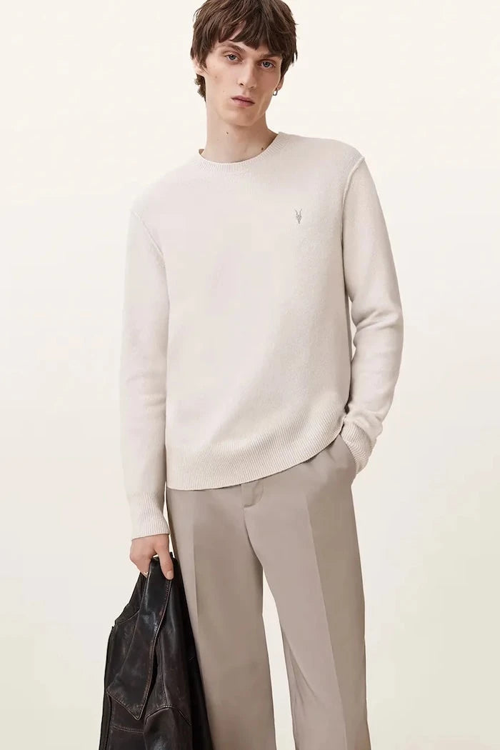 AllSaints erkek yün karışımlı kazak