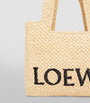 LOEWE Beige x Paula's Ibiza Small Font Tote Bag