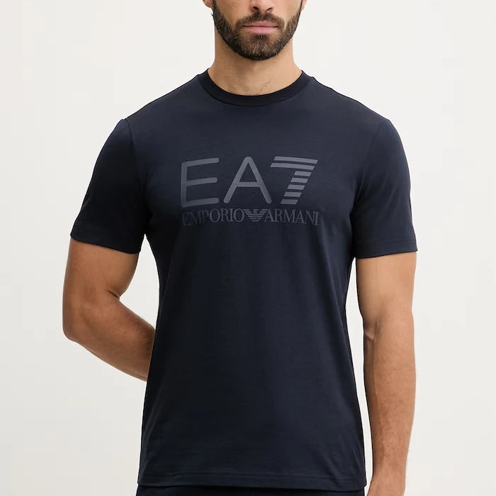 Памучна тениска EA7 Emporio Armani