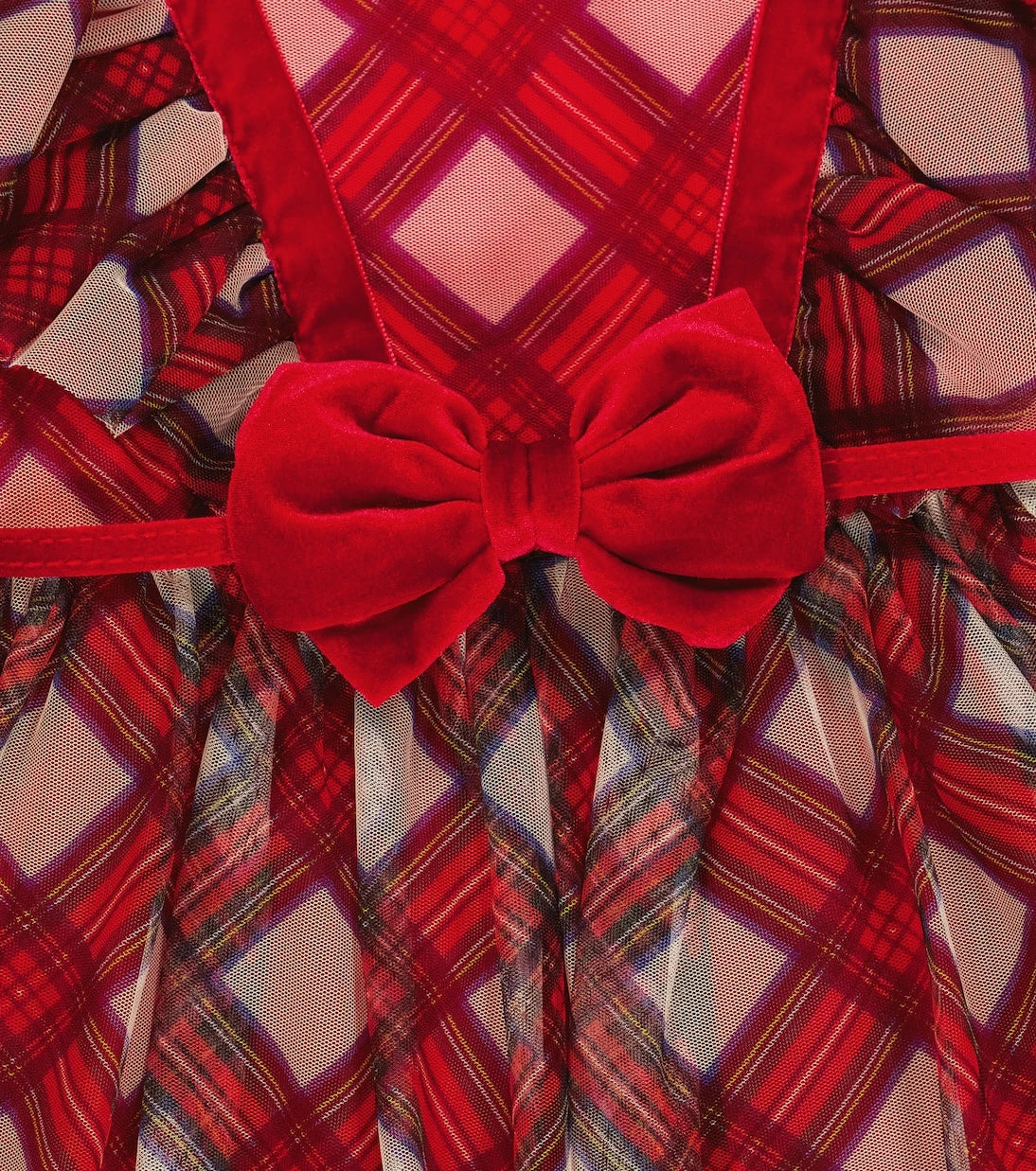 Monnalisa - Tartan dress