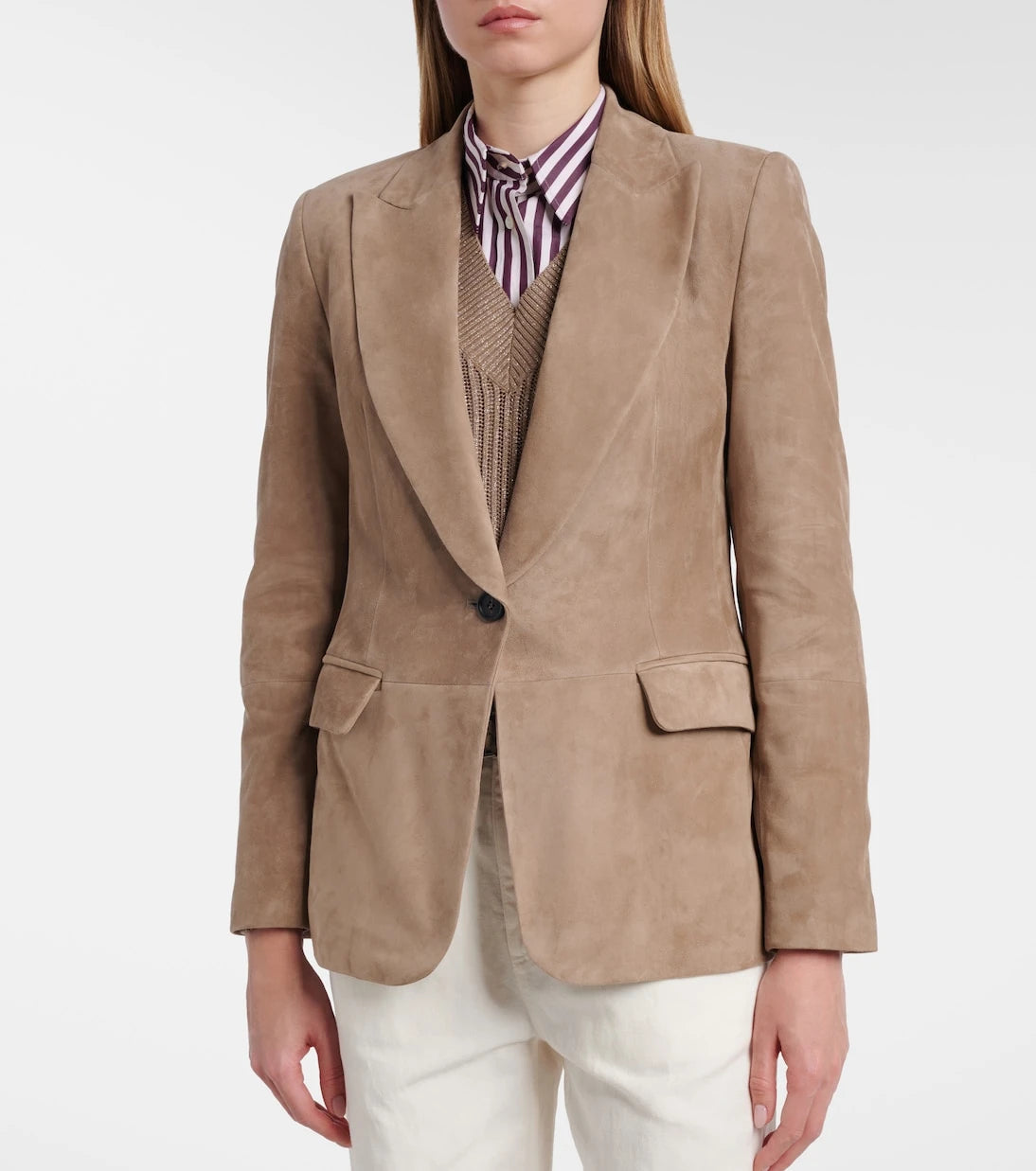 Brunello Cucinelli - Suede blazer