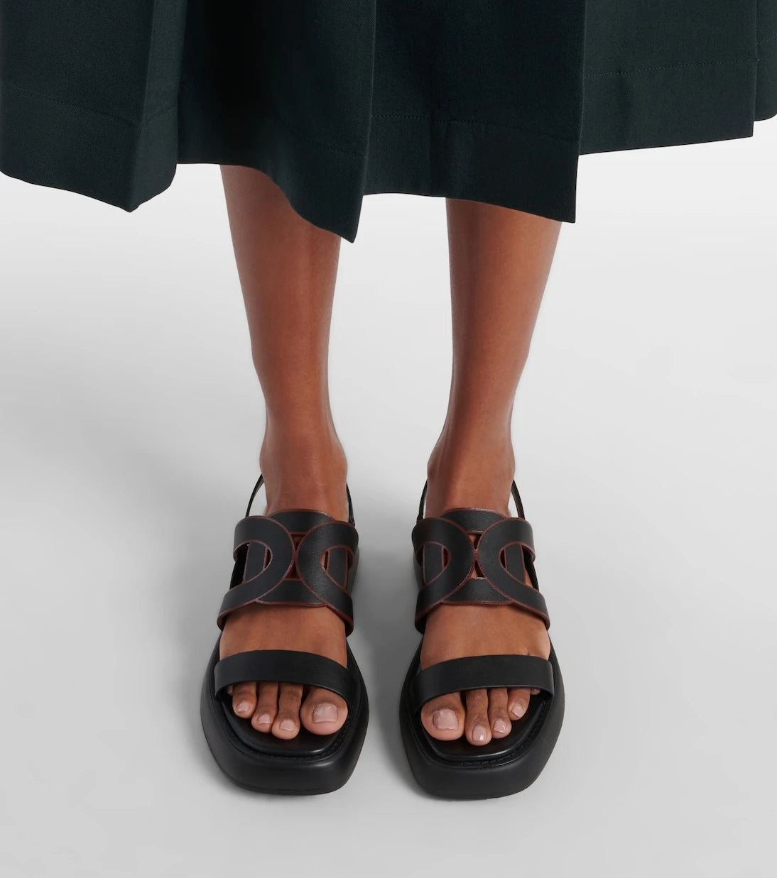 Tod's - Catena leather sandals