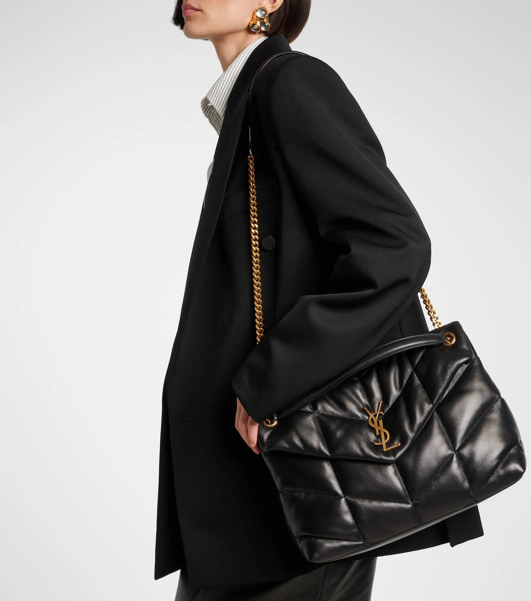 Saint Laurent - Puffer Medium leather shoulder bag