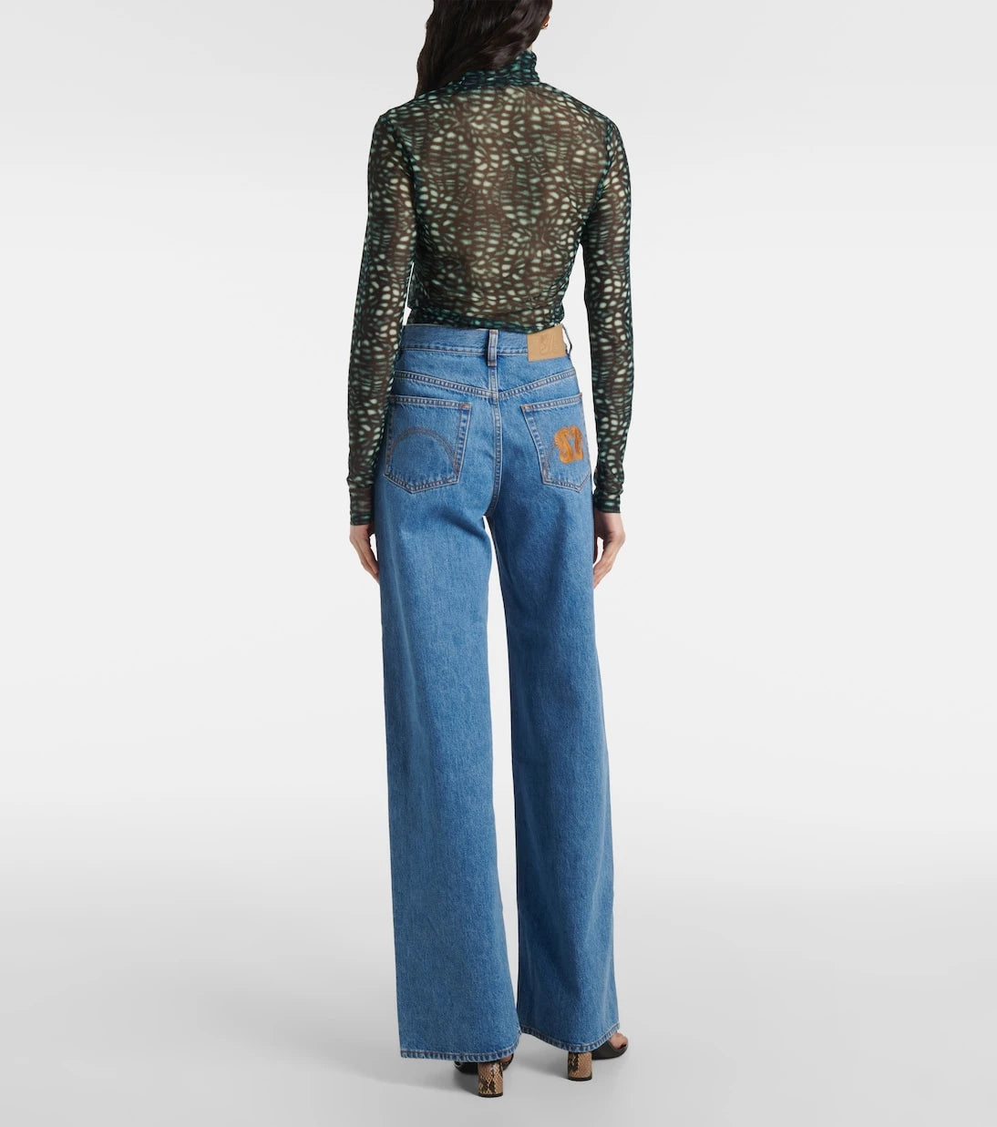 Blazé Milano - Java high-rise wide-leg jeans
